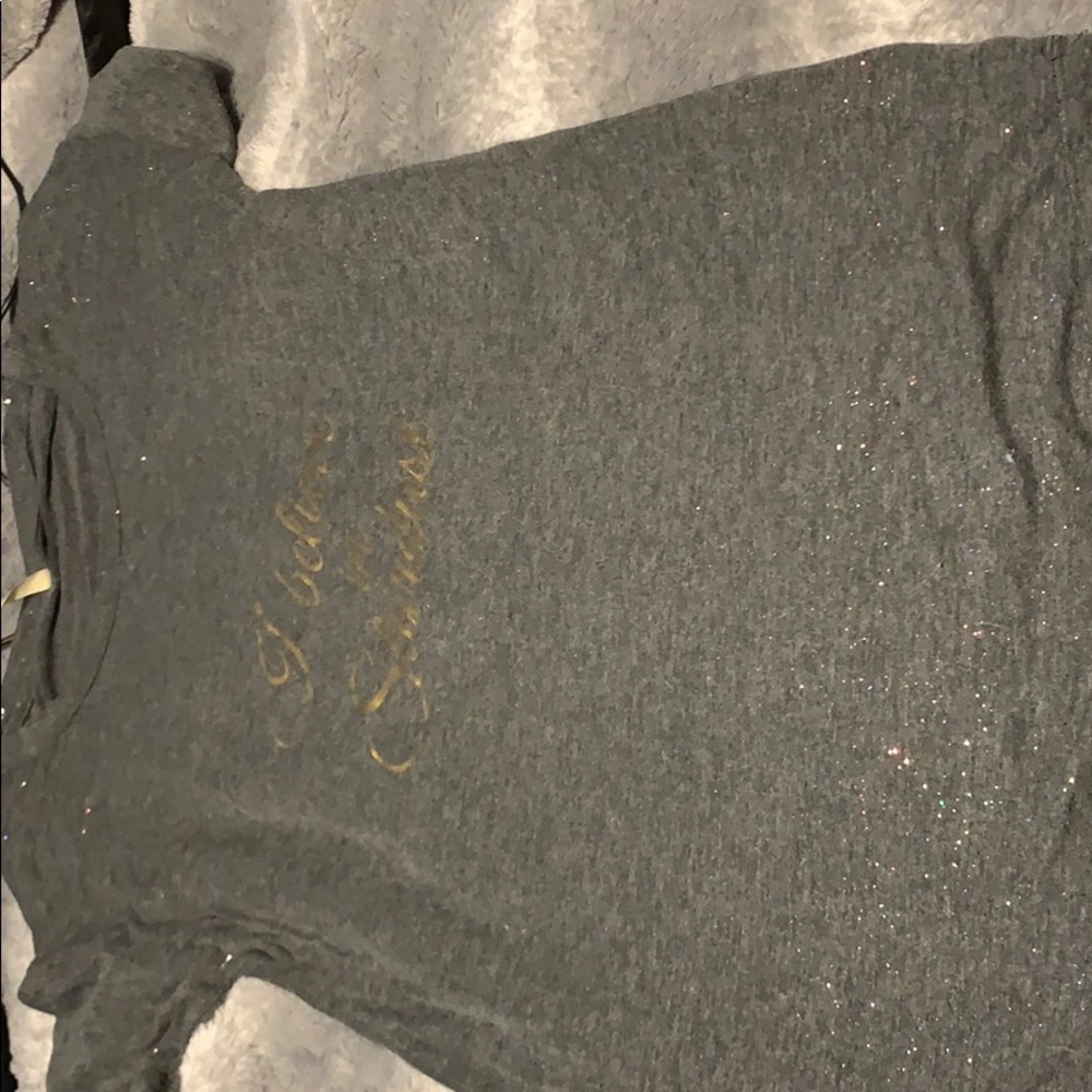Grey sparkle nightgown